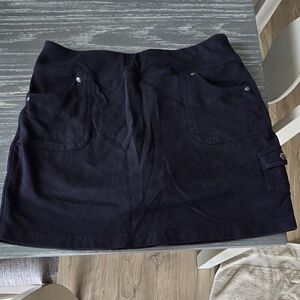 Classic Black Women's Skort